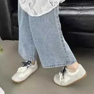 발볼넓은 앞코 포인트 끈 스니커즈 운동화 5SS WFIQLPH