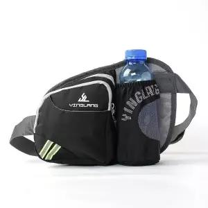 등산용 레져 라이트 가방 색 블랙 힙색 허리 (WFKEOXC)