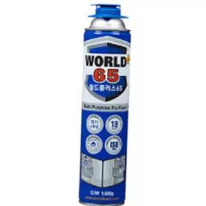 월드폼 bns 우레탄폼 스프레이 자기소화성 월드플러스65 틈새충진