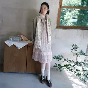 [롯데백화점]써스데이 아일랜드 셔츠카라 컬러블록 블루종 점퍼 T256MJP902W