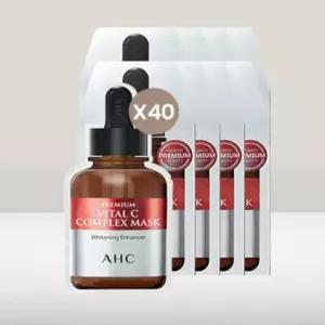 [AHC] 프리미엄 바이탈씨 콤플렉스 마스크(총 40개)