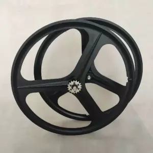 픽시삼발이 클린처 흰색 자전거스포크 20인치 뒷바퀴