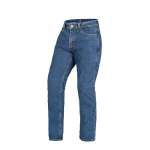 위키드 스톡 CE 레벨2 갑옷을 입은 남성용 라이딩 팬츠 - 다크 블루