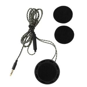 헬멧 스피커 3.5mm 잭 바이크 오토바이 헤드폰 iOS 안드로이드 MP3용 케이블