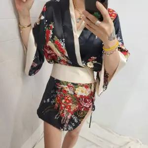 [퍼니메이커]홈웨어 미니 유카타 이지웨어 코스튬 기모노 이벤트 파티