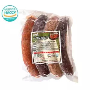 전통 토종 모듬 순대 4색 620g 1박스 26개 순대