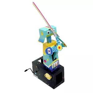 과학놀이 회전운동 크랭크의작동원리 오토마타 광선검로봇만들기 수업용 Y