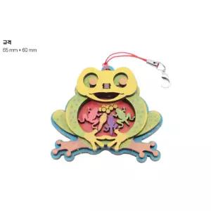 4인세트 생물과학 개구리모형 성장과정관찰 개구리키링만들기 표현력