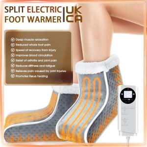 라온식 분리형 전기 발 난로 빠른 발열 패드 여성용 슬리퍼  부츠