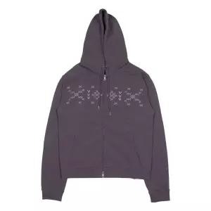 매장정품 THE COLDEST MOMENT TCM nordic hooded zip-up (purple)