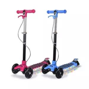 중모토이플러스 LED 스쿠터 어린이 유아 킥보드 씽씽카 바퀴 불빛 높이조절 퀵보드