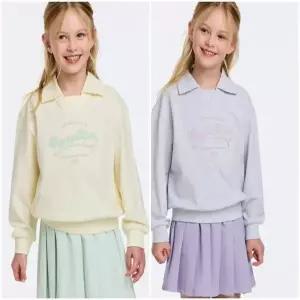 [베네통키즈]D여아리본맨투맨QAMT03611_s