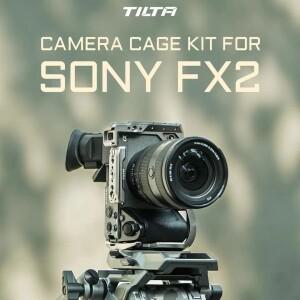 소니 FX2 카메라 케이지 키트용 TILTA (HDMI 클램프, Xeno 탑 핸들, Arca 베이스플레이트, 고급 파워 런/스