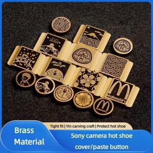 [호환품] 카메라 핫슈 커버 소니호환 호환호환 캡 버튼 용 메탈 Pentax DSLR 미러리스 액세서리