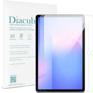 유리 코팅이 가능한 디아큐브 2팩 6H PET 스크린 프로텍터 삼성 갤럭시 탭 S11 11인치 HD 클리어 S펜 호환