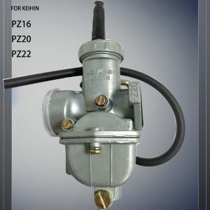 [호환품]16mm 20mm PZ16 PZ20 기화기 핸드 초크 아연 탄수화물 Keihin 50cc 110cc 125cc ATV 쿼드 먼지 자
