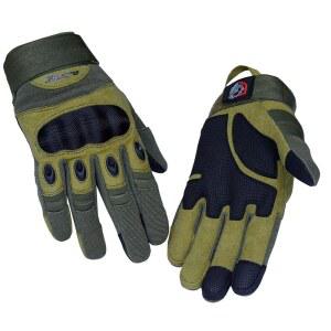 남성용 리파로 전술 장갑, 야외 스포츠 ATV 사이클링 에어소프트 페인트볼 헌팅 하이킹용 하드 쉘 및 팜 패딩이 포함된 터치스크린 모터사이클 장갑