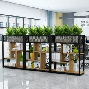 식물 선반 파티션 플랜트 호두색 정리 화분선반 울타리