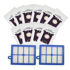 Electrolux 진공 청소기 교체용 헤파 필터 더스트 백, 필립스호환 Aeg용 S-BAG