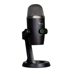 Blue Yeti 나노 프리미엄 콘덴서 USB 마이크, PC 및 Mac에서 녹음 스트리밍을 위한 다중 픽업 패턴 지연 시간(latency) 없는 모니터링 - 블랙아웃