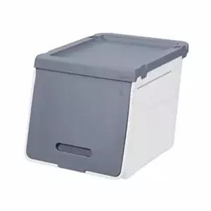 시스맥스 루맥스 슬라이딩 리빙박스 슬림형 중 GR그레이 271046 박스(4개입) (WFKFGV9)