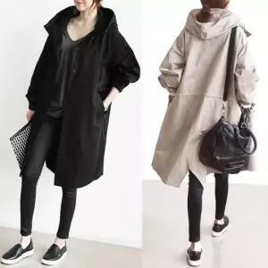 G125807 (빅사이즈까지) 후드야상 야상점퍼 사파리 트렌치점퍼