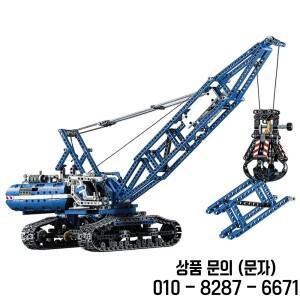 1400 조각 벽돌 전동 크롤러 크레인 모바일 타워 기술 도시 모델 빌딩  소년 생일 선물 14세 이상 장난감