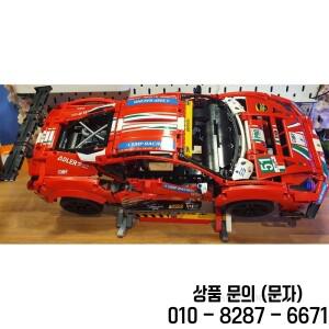 MOC 디스플레이 스탠드 42096 또는 42125 빌딩  DIY 911 RSR 및 488 GTE 카 브래킷 벽돌 14세 이상 장난감