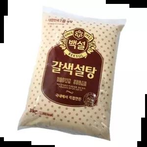 설탕 씨제이 갈색설탕 3KGX4개