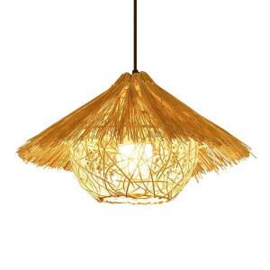 라탄조명 라탄갓등 전등 인테리어 식탁등 샹들리에 브라운