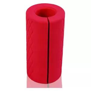 실리콘 미끄럼방지 쿠션 철봉 수평바 손잡이 문틀철봉 레드