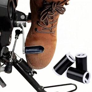 3PCS 모터사이클 시프터 슈 프로텍터, 슈즈용 수축 기어 변속 커버, 내구성 고무 패드 u2013 액세서리 남녀용