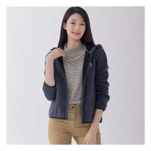 [지센] [24FW] 여성 [에센셜] 후드 긴팔 후리스 점퍼 LSJPOA71DN 942786