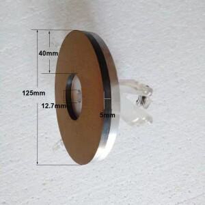 다이아몬드 그라인딩 휠 디스크 125x40x5x12.7 텅스텐 강철/스틸 도구 용 구멍 거친/반 미세 연삭 및 연마