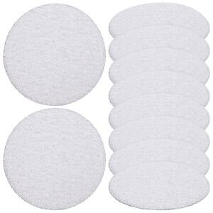 100개 샌딩 디스크 4인치 그릿 60 원형 연마 앵글 그라인더용 메탈 표면 거친 훅 앤 루프