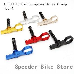 1쌍 ACEOFFIX 자전거 힌지 클램프 레버 brompton 호환접는 HCL-4