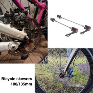 ZTTO 로드 바이크 QR 나사 꼬치 100 135mm 액슬 DT 퀵 릴리스 레버 MTB 산악 자전거 액세서리 부품 듀얼