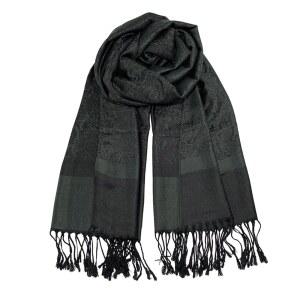 웬디풀 파쉬미나 숄즈 앤 랩스와 프린지 투 톤 빈티지 자카드 페이즐리 레이브 스카프 결혼식 페스티벌