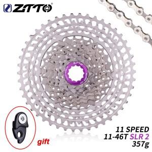 ZTTO MTB 초경량 11 속도 11-46T 카세트 46T 프리휠 K7 HG 허브 호환 산악 자전거 스프로킷 m8000