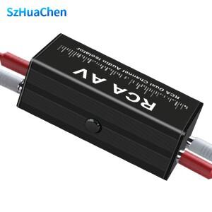 전문 오디오 신호 절연기 노이즈 필터 음악용 휴대용 2채널 RCA 그라운드 루프 액세서리