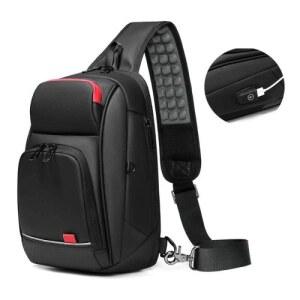 카메라백팩 남성용 캐주얼 숄더백 레드 가방 16인치 14quot 남성 싱글 소가죽 패션