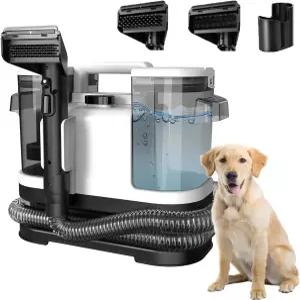 카펫 청소기 18Kpa 강력 흡입 스팟 클리너 및 반려동물 얼룩 제거기 셀프 클리닝 대형 이중 물탱크 카펫용