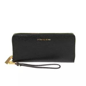 여성 컨티넨탈 지퍼 장지갑 블랙 34F9GM9E9L 001