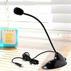 [하프클럽/알티피아]블랙 pc마이크 방송마이크 3.5mm마이크 회의용마이크