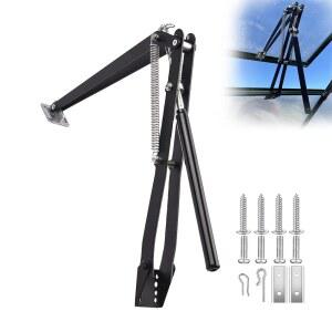 온실 열 감지형 지붕 통풍구 자동 창문 개폐기 환기구 키트 원예 도구 액세서리 호스하우스 키트(최대 15파운드 듀얼 스프링) 1X