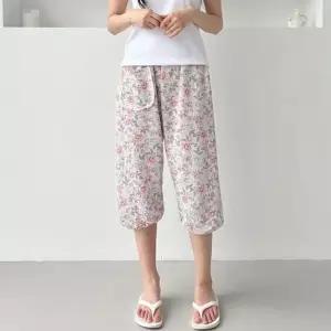 [라일리여성의류] Rly 엠보 인조인견데일리 프릴레이스 7부조거