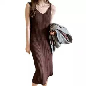 [라일리여성의류] Rly 립 탱크탑 미니드레스캐주얼 핏감좋은 하절기 소매