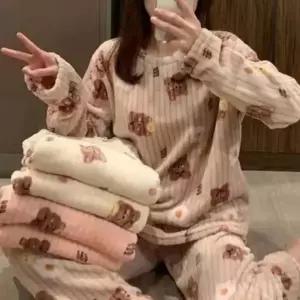 캐릭터 여성 홈웨어 상하의 수면바지 수면잠옷 파자마 수면 잠옷