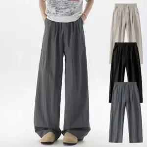 [라일리여성의류] Rly 여자 심플 마 미니멀집앞 트렌드 통바지