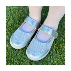 프롬베베 여아용 이안 매쉬 LED 운동화 슬립온